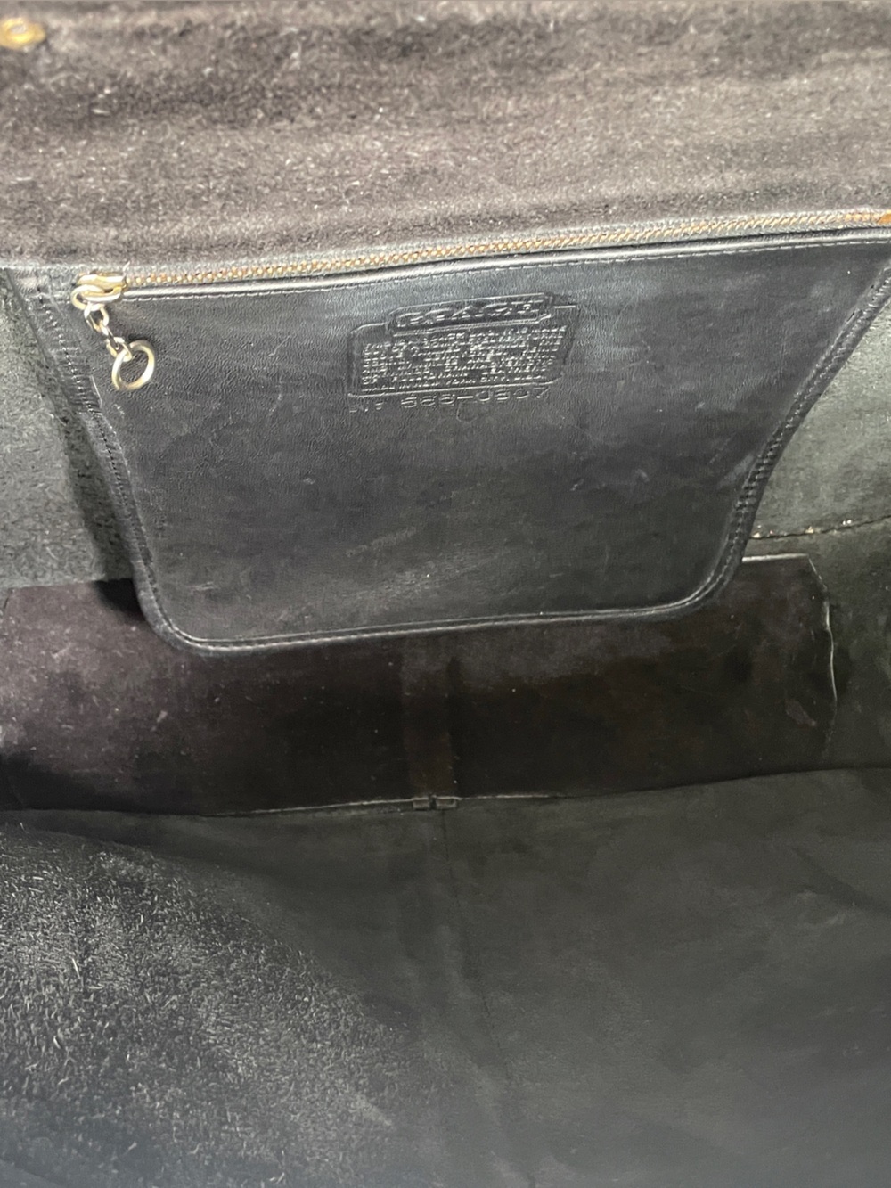Black Vintage Coach Carrier Messenger Bag Made in New York City Style 9800 - Picture 12 of 16